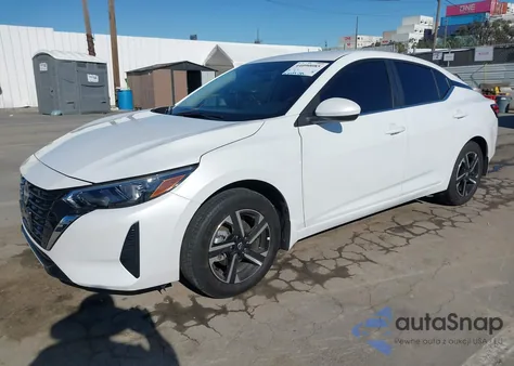 2025 Nissan Sentra Sv из США, поврежденный, VIN 3N1AB8CV6SY343976